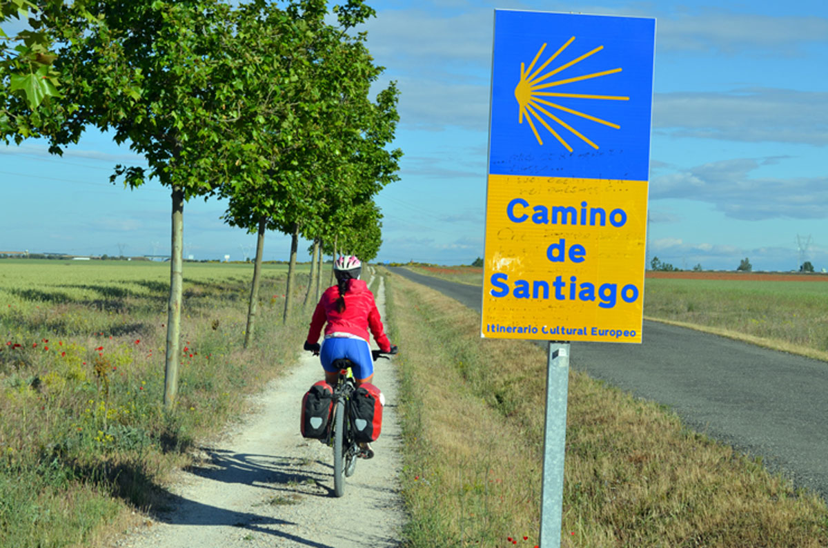 Caminho de Santiago de bicicleta