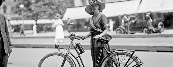A importância da mulher na história da bicicleta